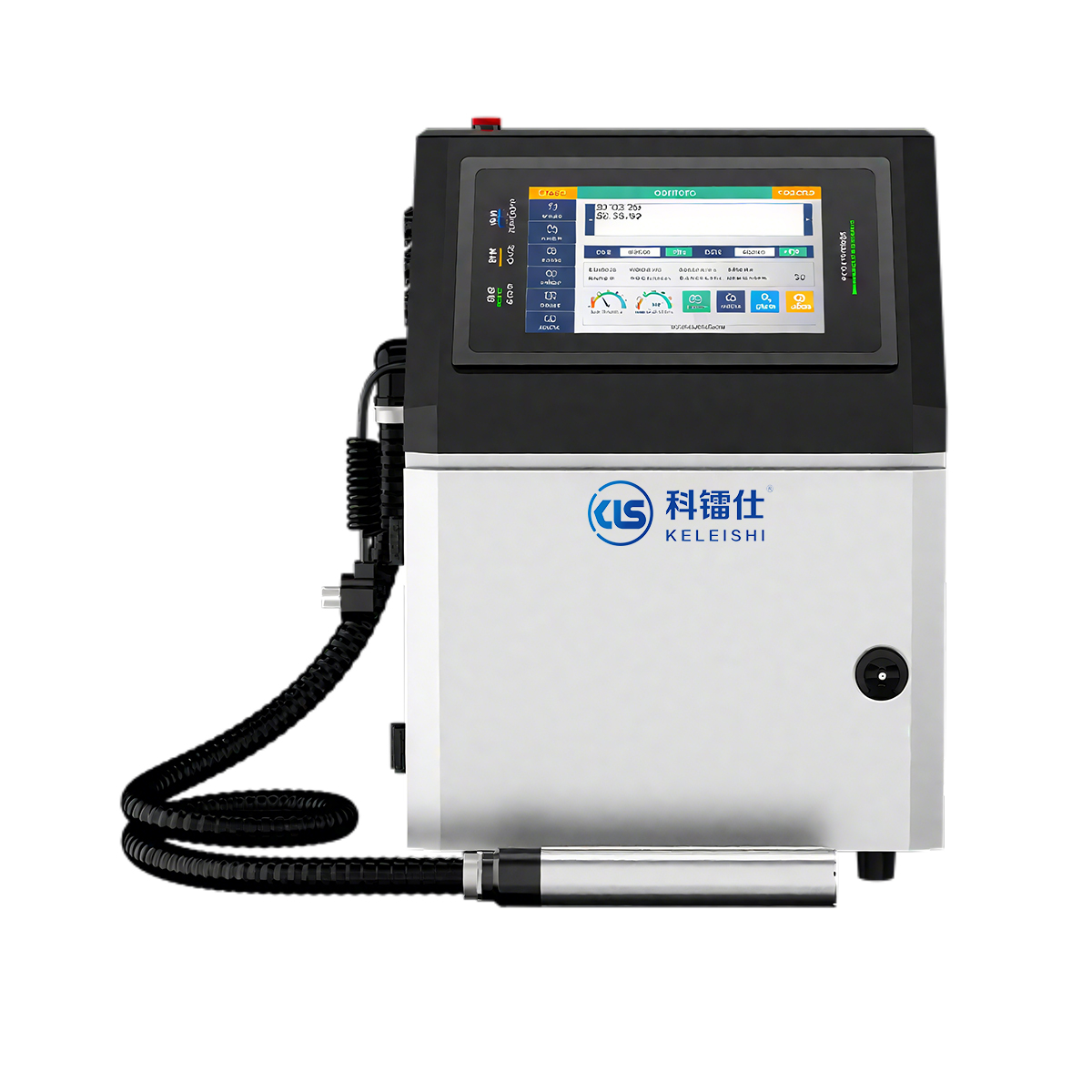 KLSB760隔膜泵小字符白墨喷码机