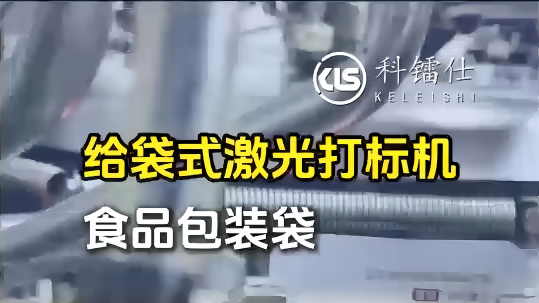 给袋式激光打标机食品包装袋